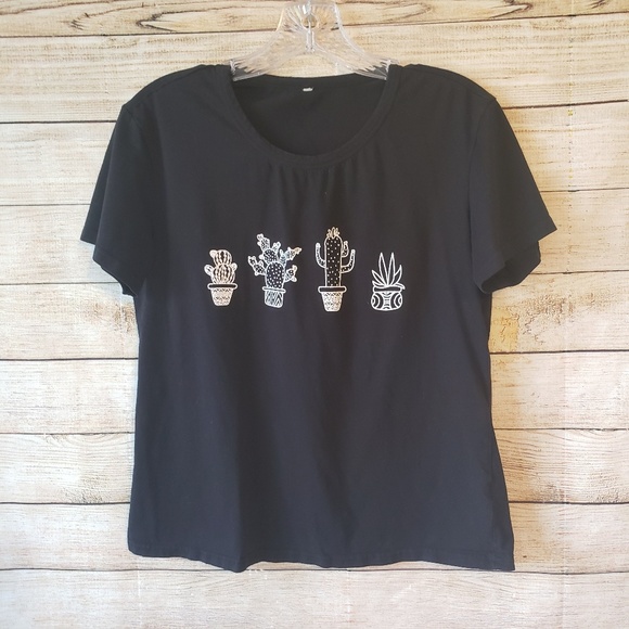 SHEIN Tops - Cute Cactus Shirt